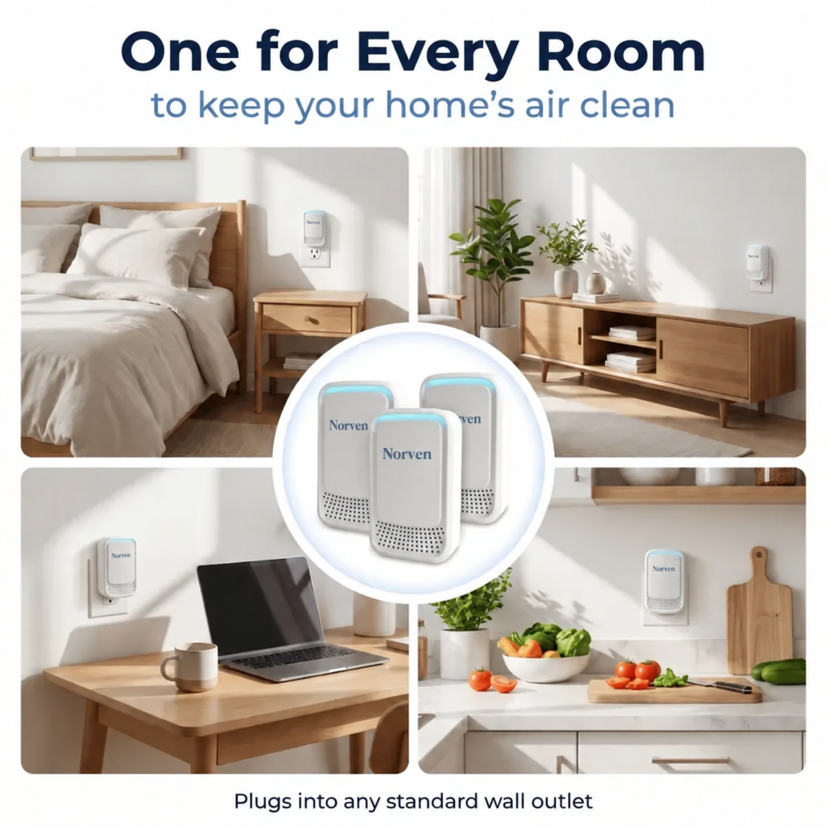 Norven™ Ionic Air Purifier