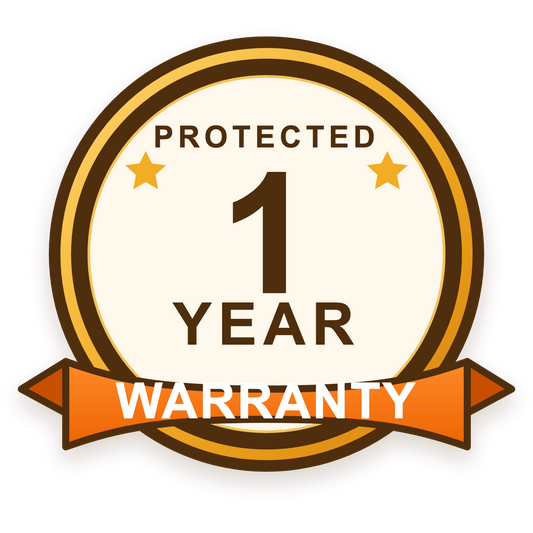1 Year Warranty
