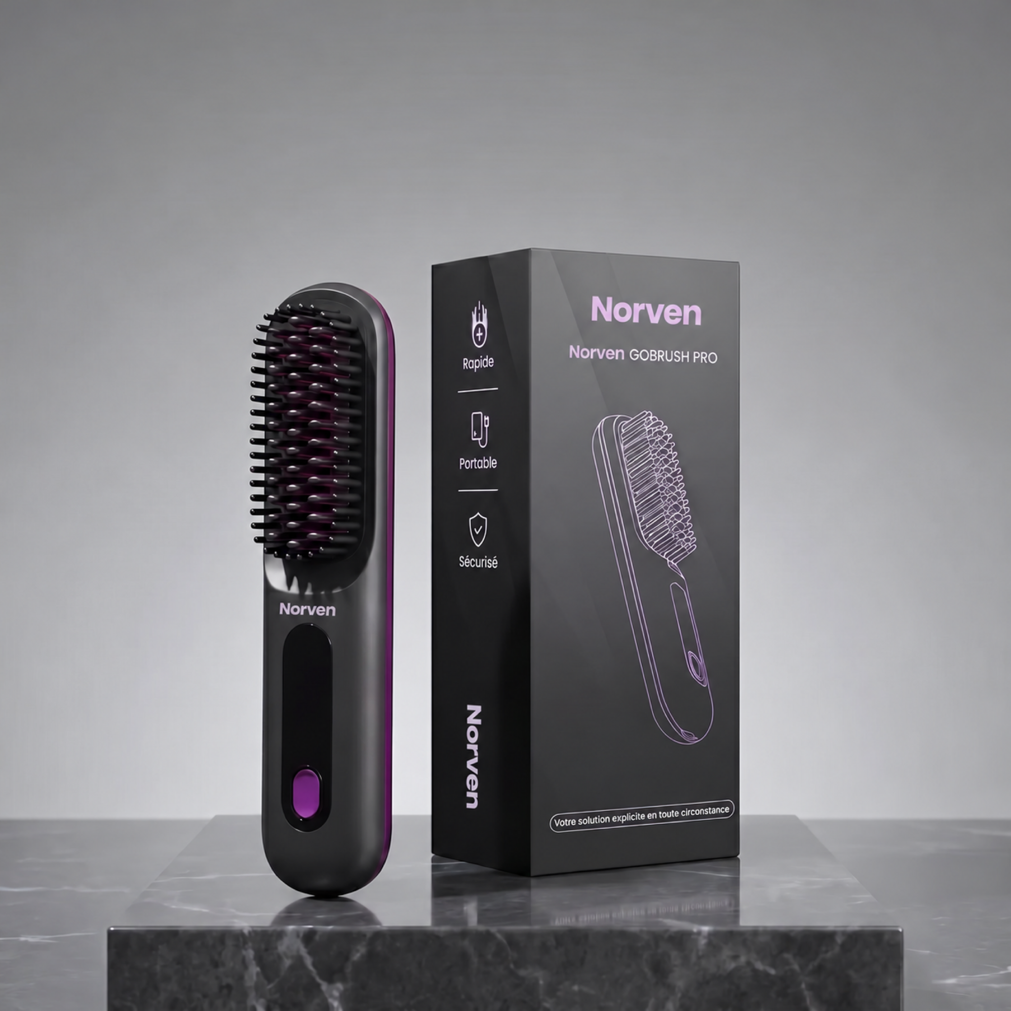 The genuine Norven brush — beware of imitations